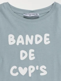 Tee-shirt bande de cop's fille (3-12A)