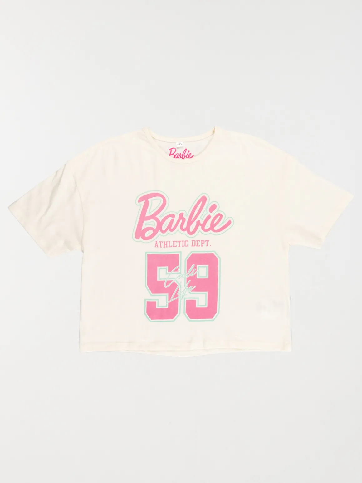 Tee-shirt Barbie fille (XXS-M)