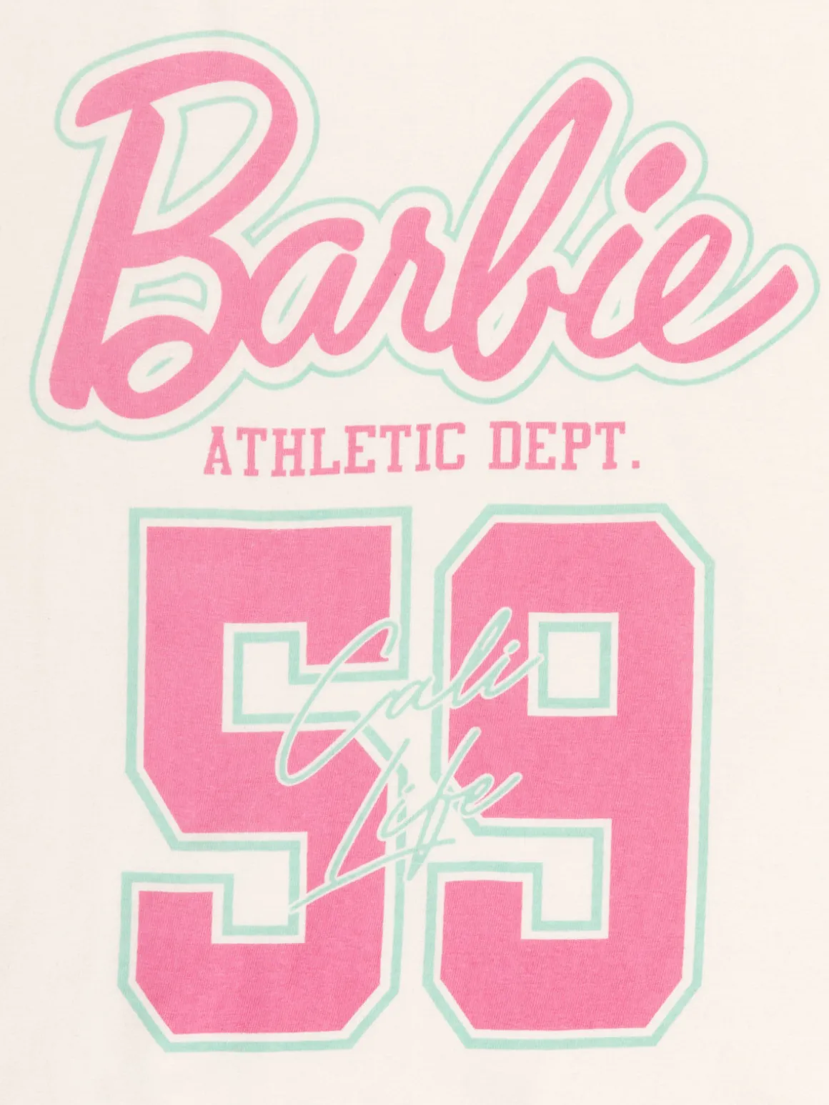 Tee-shirt Barbie fille (XXS-M)