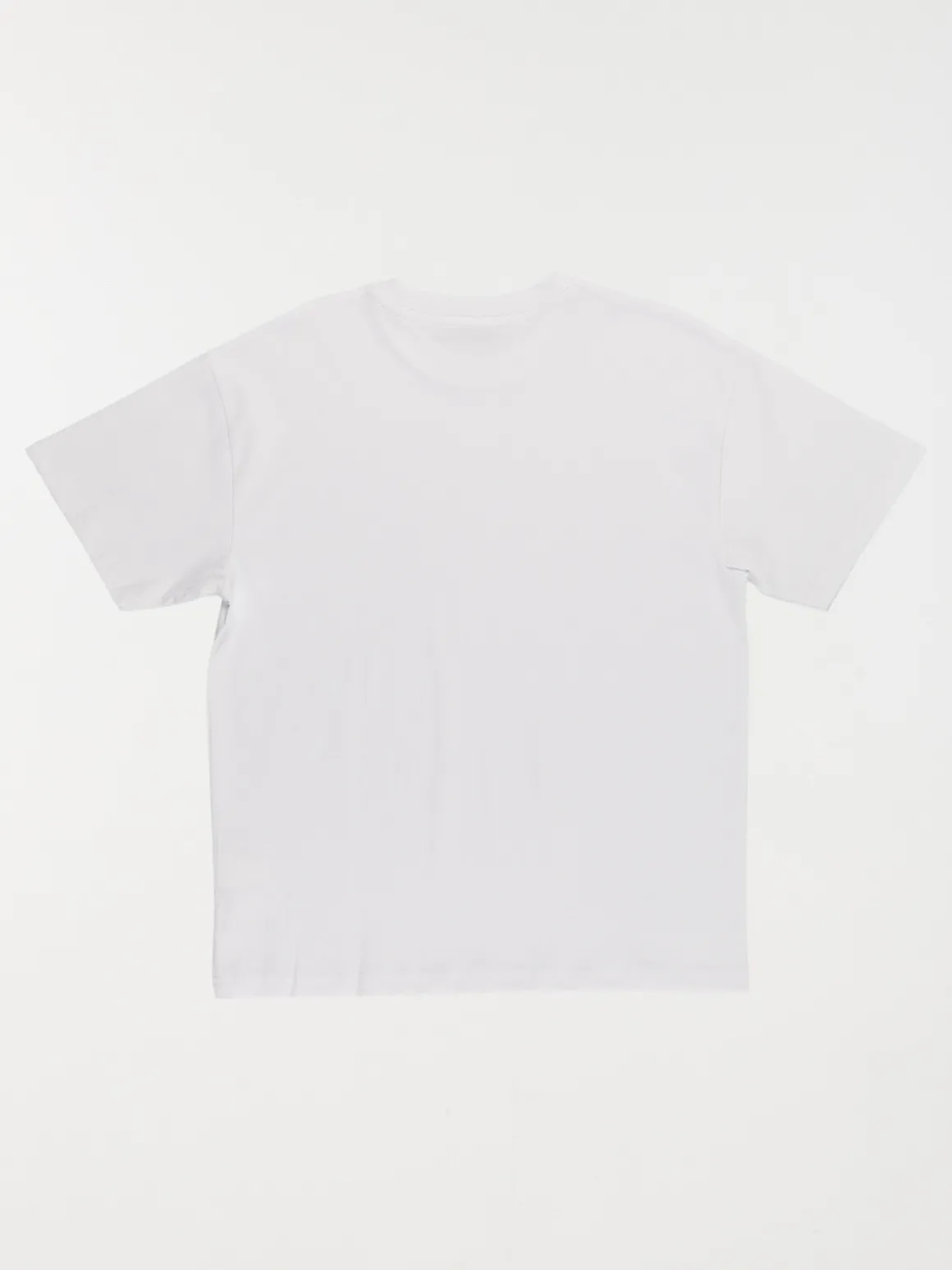 Tee-shirt basique blanc garçon (XXS-M)