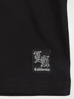 Tee-shirt basique noir garçon (XXS-M)