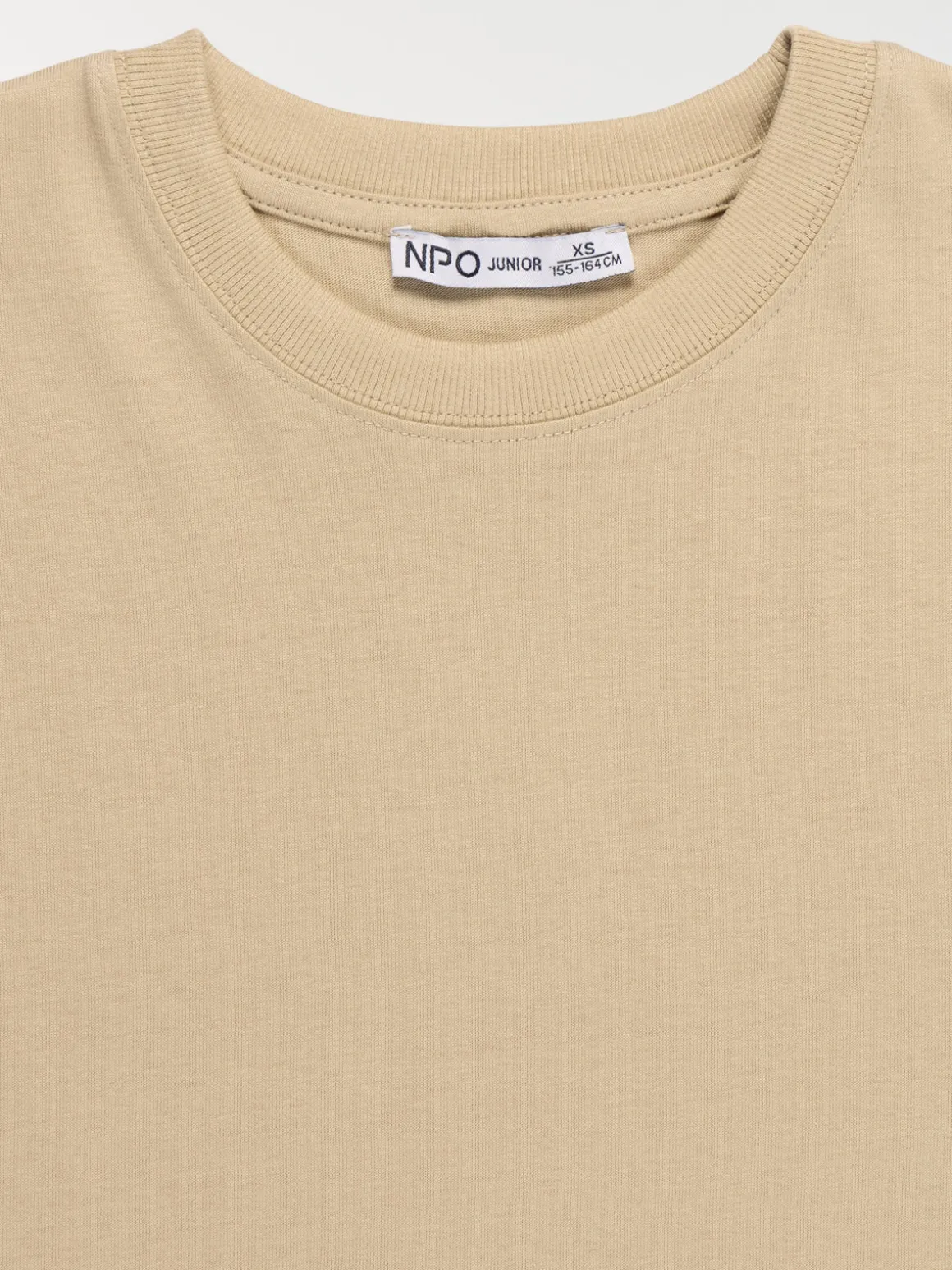 Tee-shirt basique uni garçon (XXS-M)