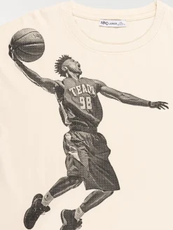 Tee-shirt basketball garçon (XXS-M)