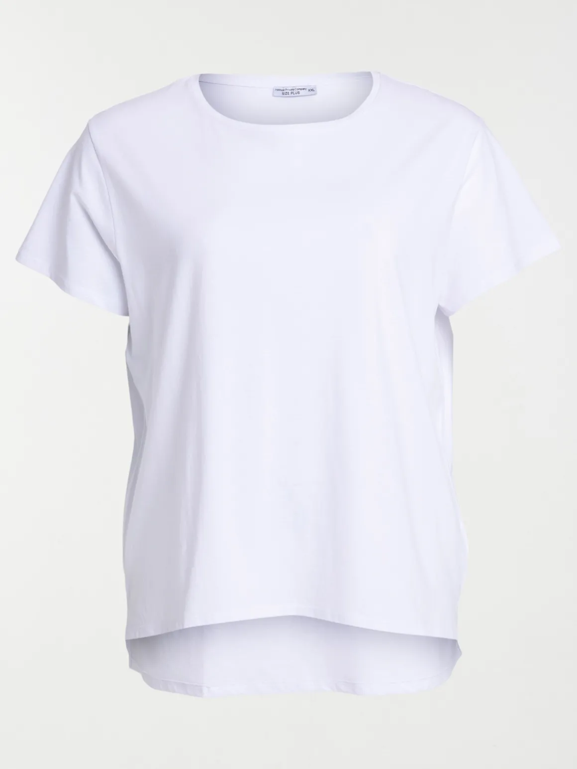 Tee-shirt blanc grande taille femme