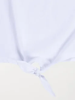 Tee-shirt blanc message fille (3-12A)