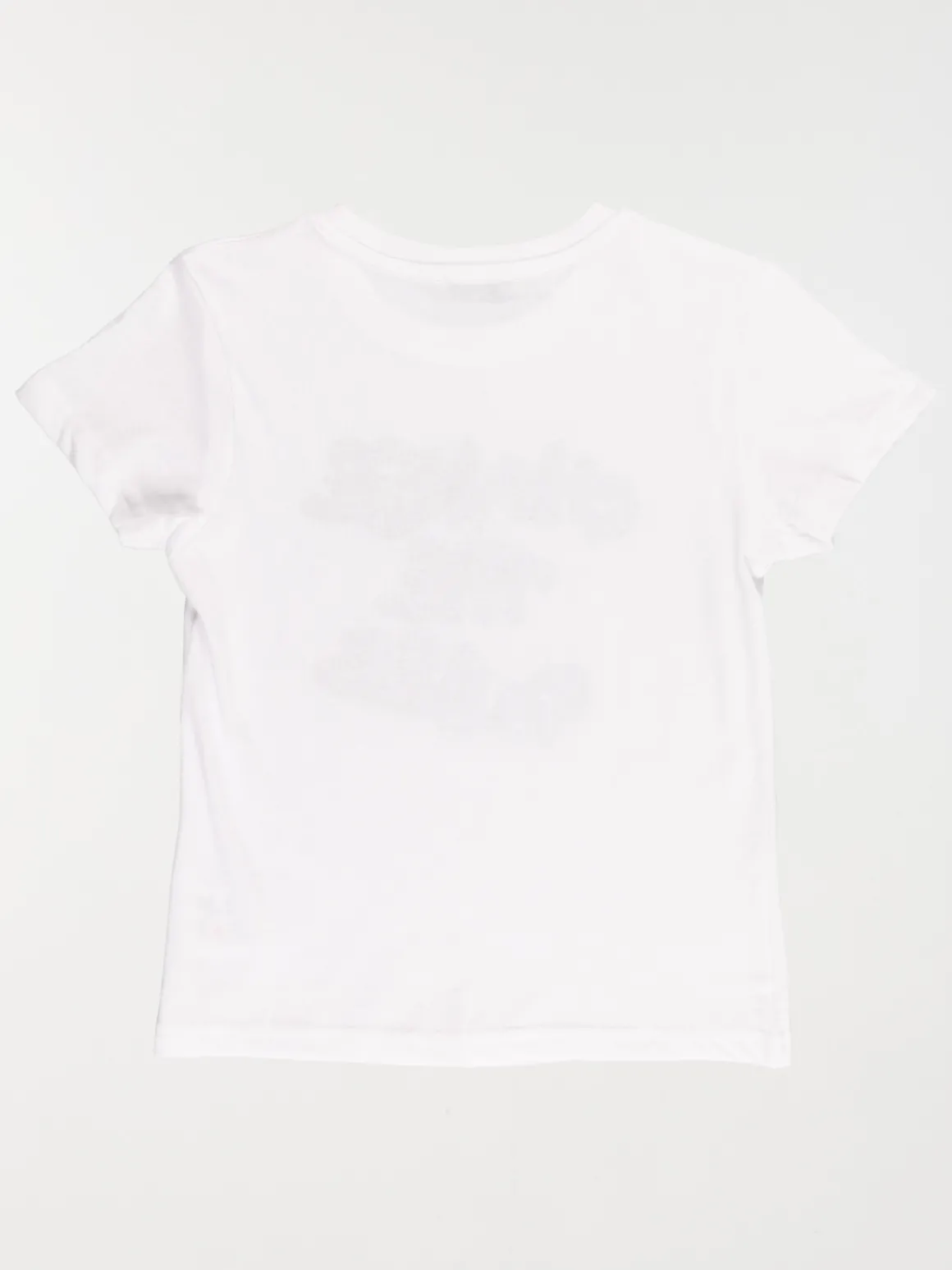 Tee-shirt blanc message garçon (3-12A)