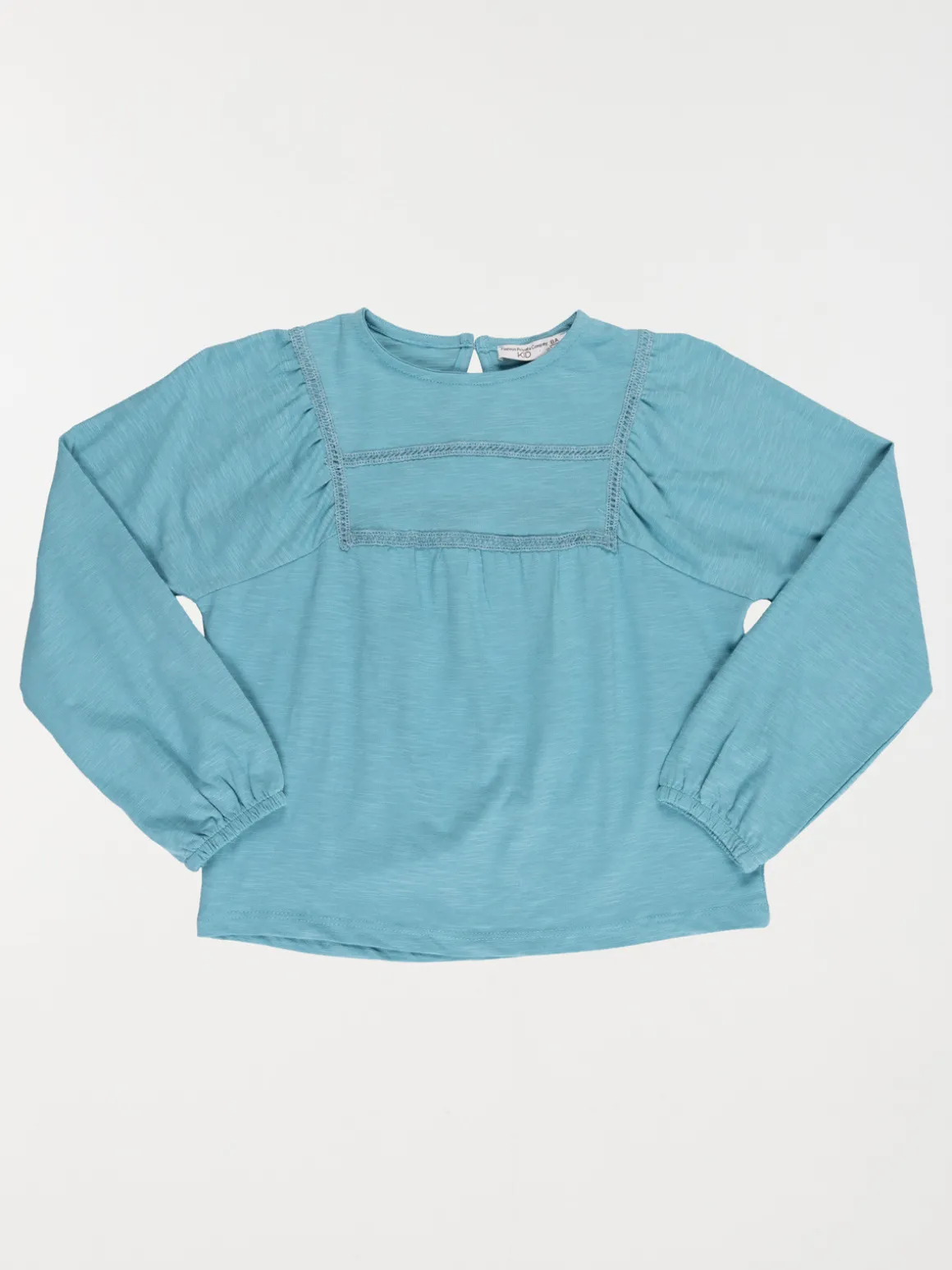 Tee-shirt col rond fille (3-12A)