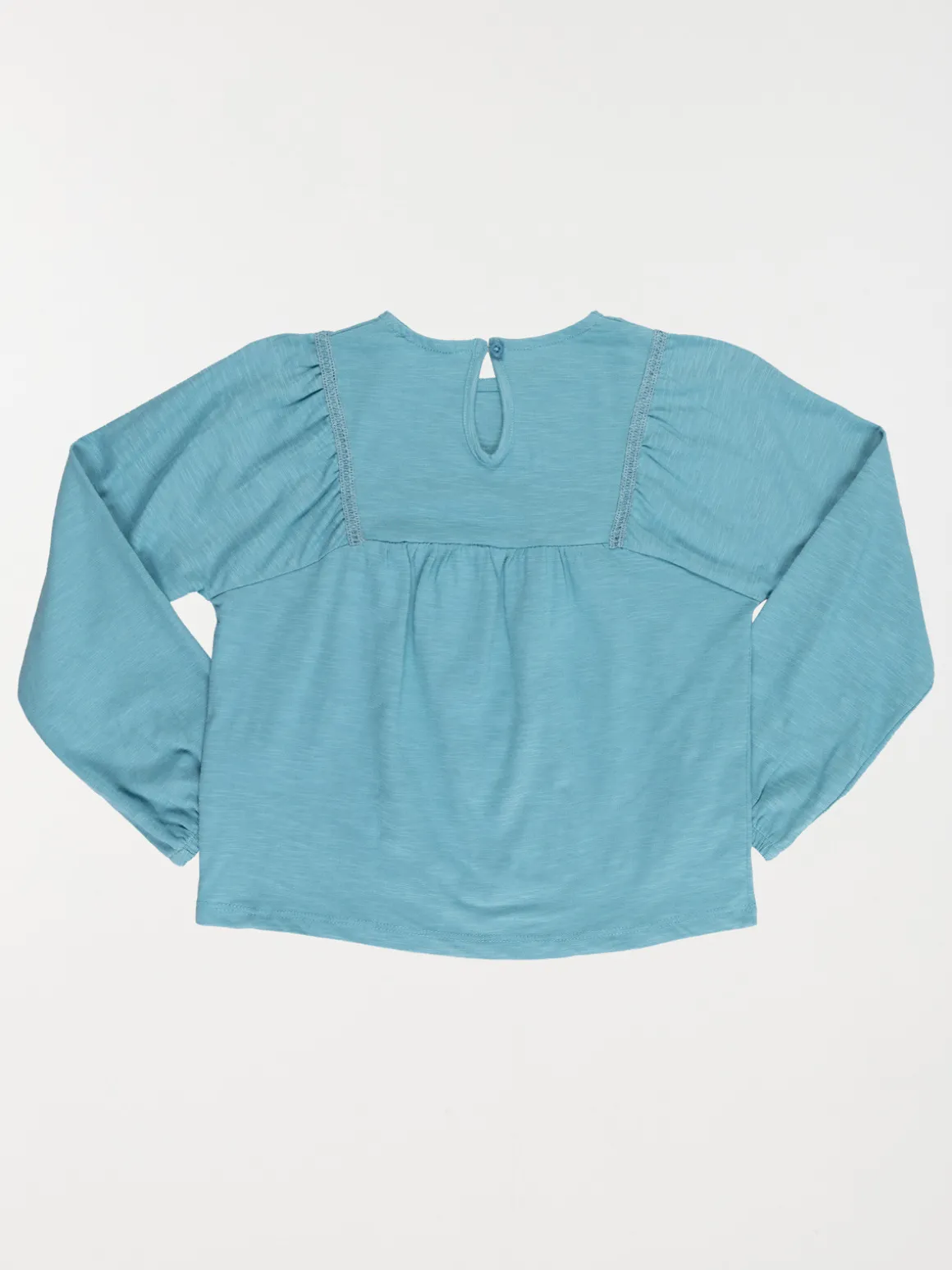 Tee-shirt col rond fille (3-12A)