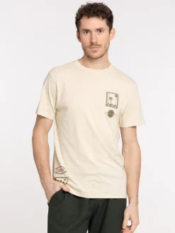 Tee-shirt col rond motifs homme