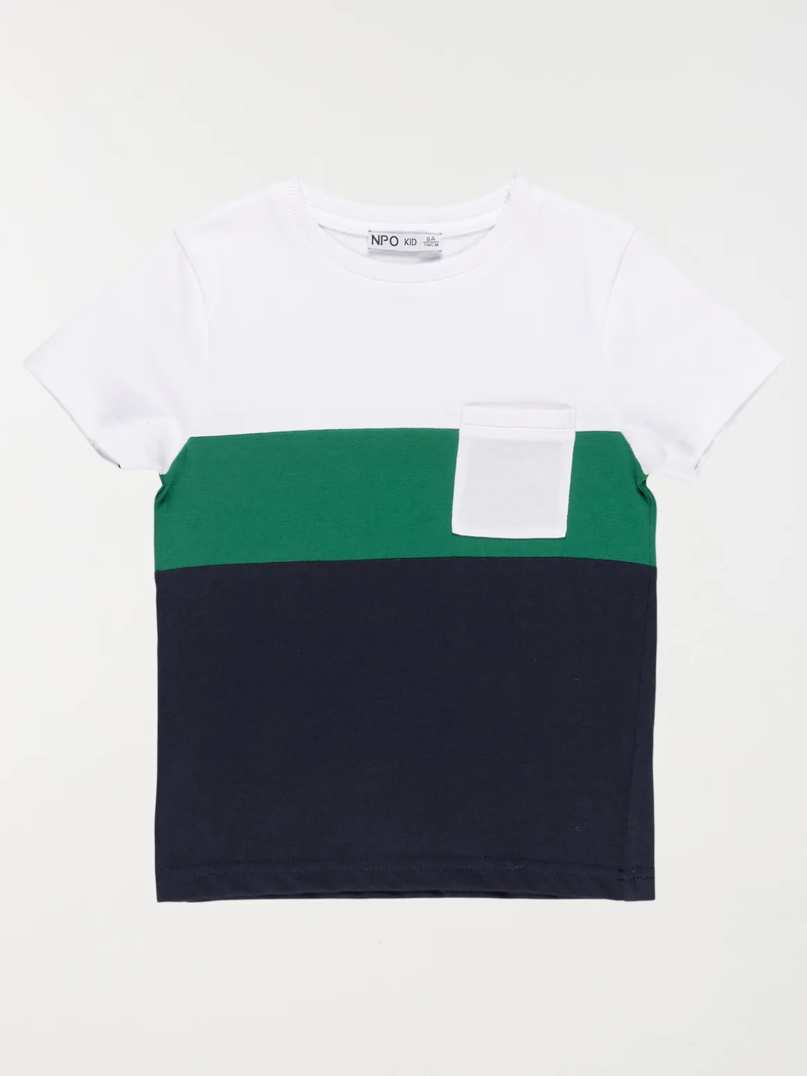 Tee-shirt color block garçon (3-8A)