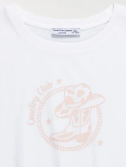 Tee-shirt Country club fille (XXS-M)