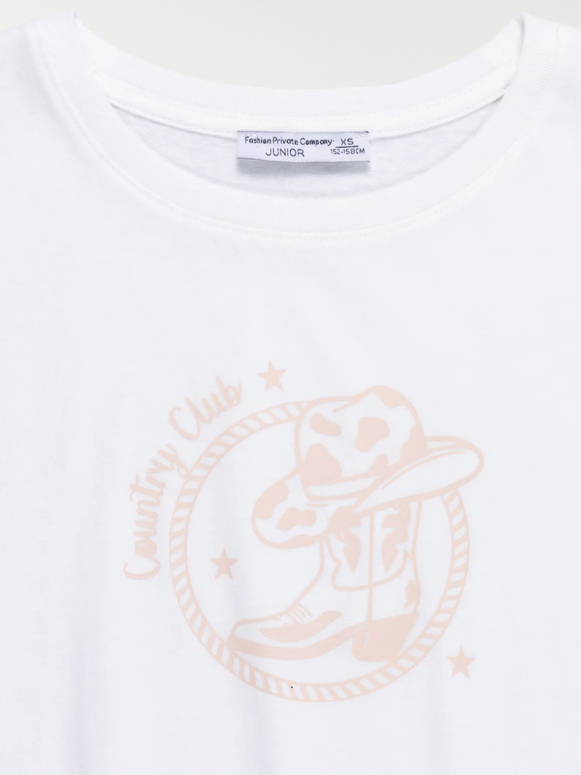 Tee-shirt Country club fille (XXS-M)