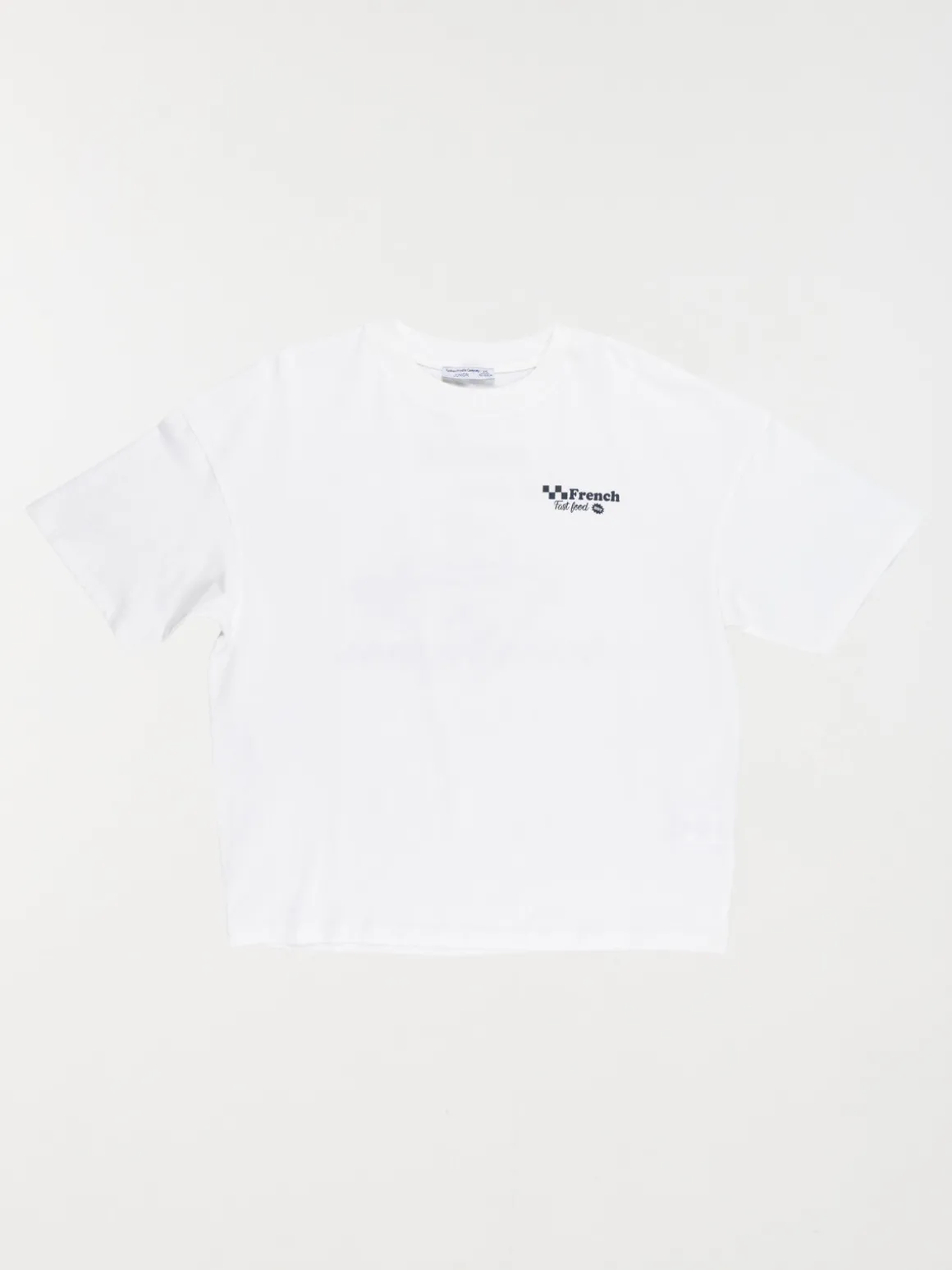 Tee-shirt écru imprimé fille (XXS-M)