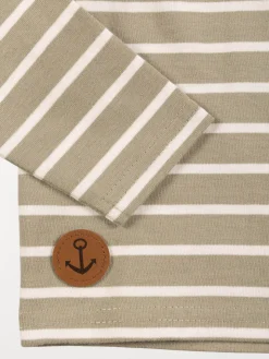 Tee-shirt écru rayé garçon (3-36M)