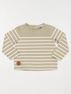 Tee-shirt écru rayé garçon (3-36M)