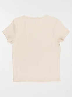 Tee-shirt côtelé shell fille (XXS-M)