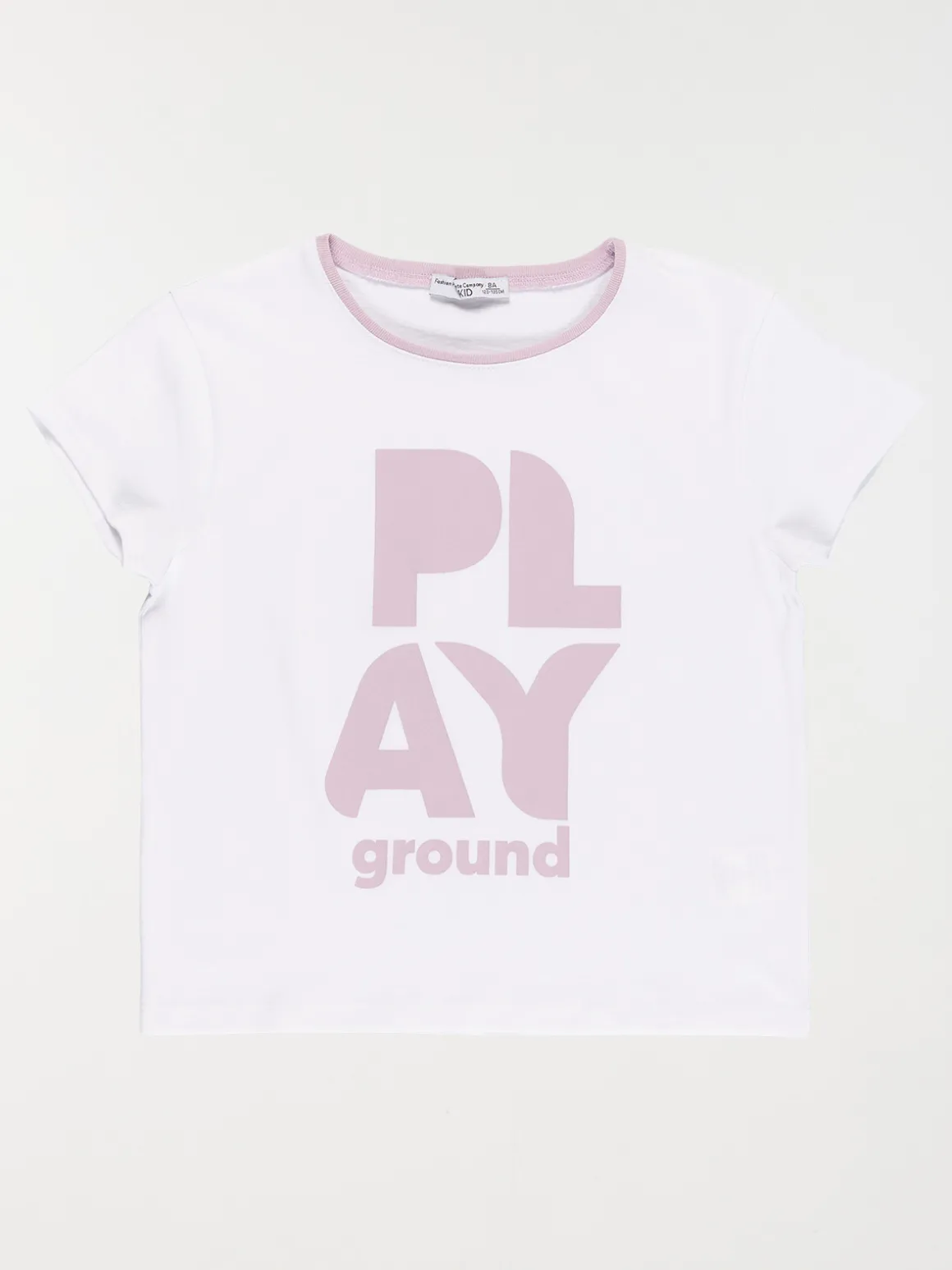 Tee-shirt de sport blanc fille (4-12A)