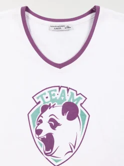 Tee-shirt de sport panda fille (XXS-M)
