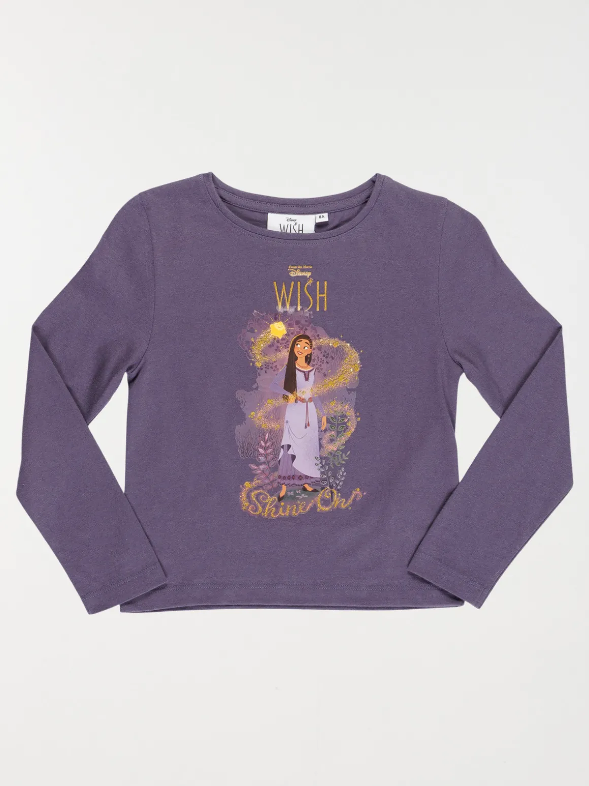 Tee-shirt deep blue WISH fille (3-10A)