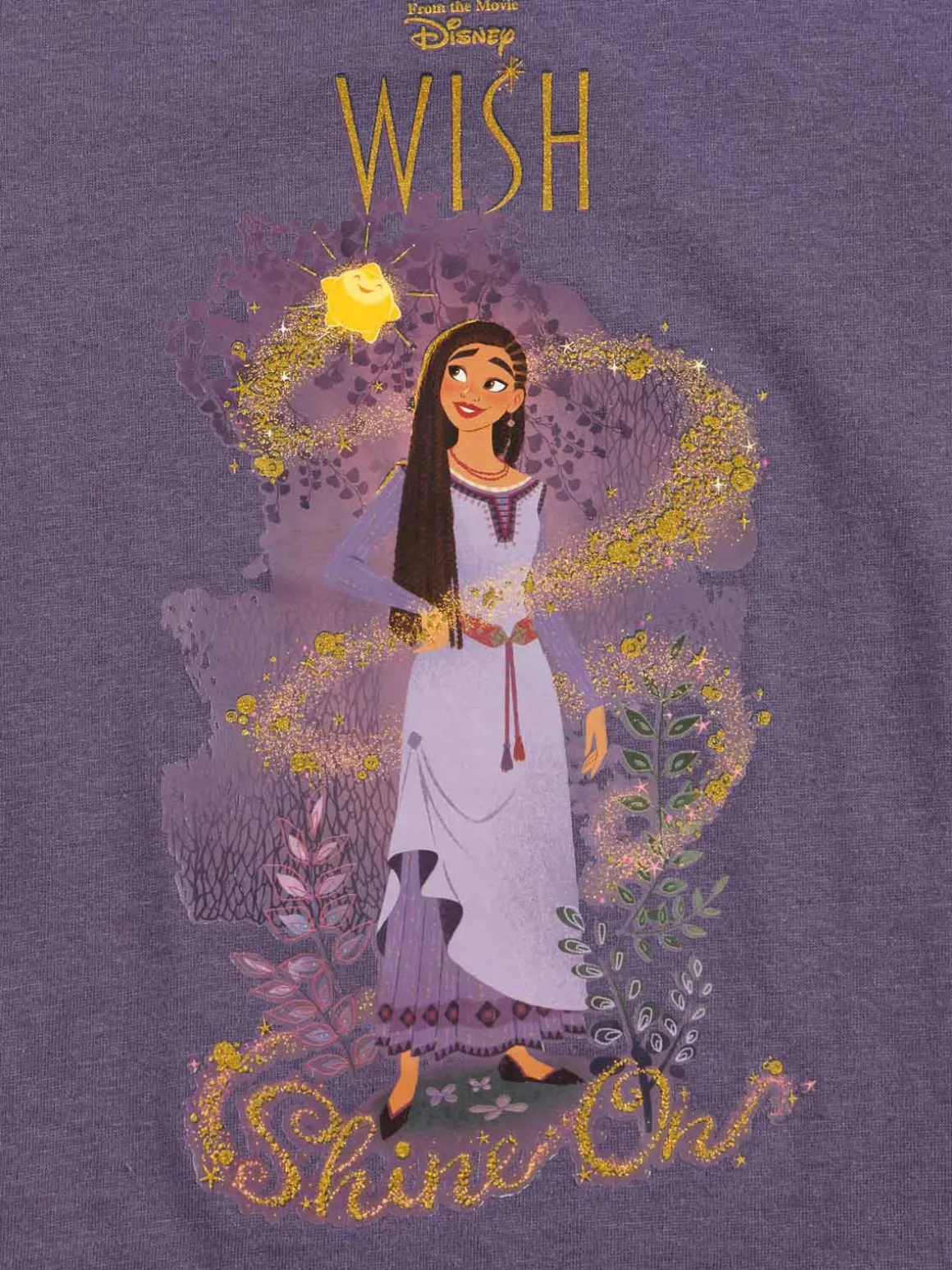 Tee-shirt deep blue WISH fille (3-10A)