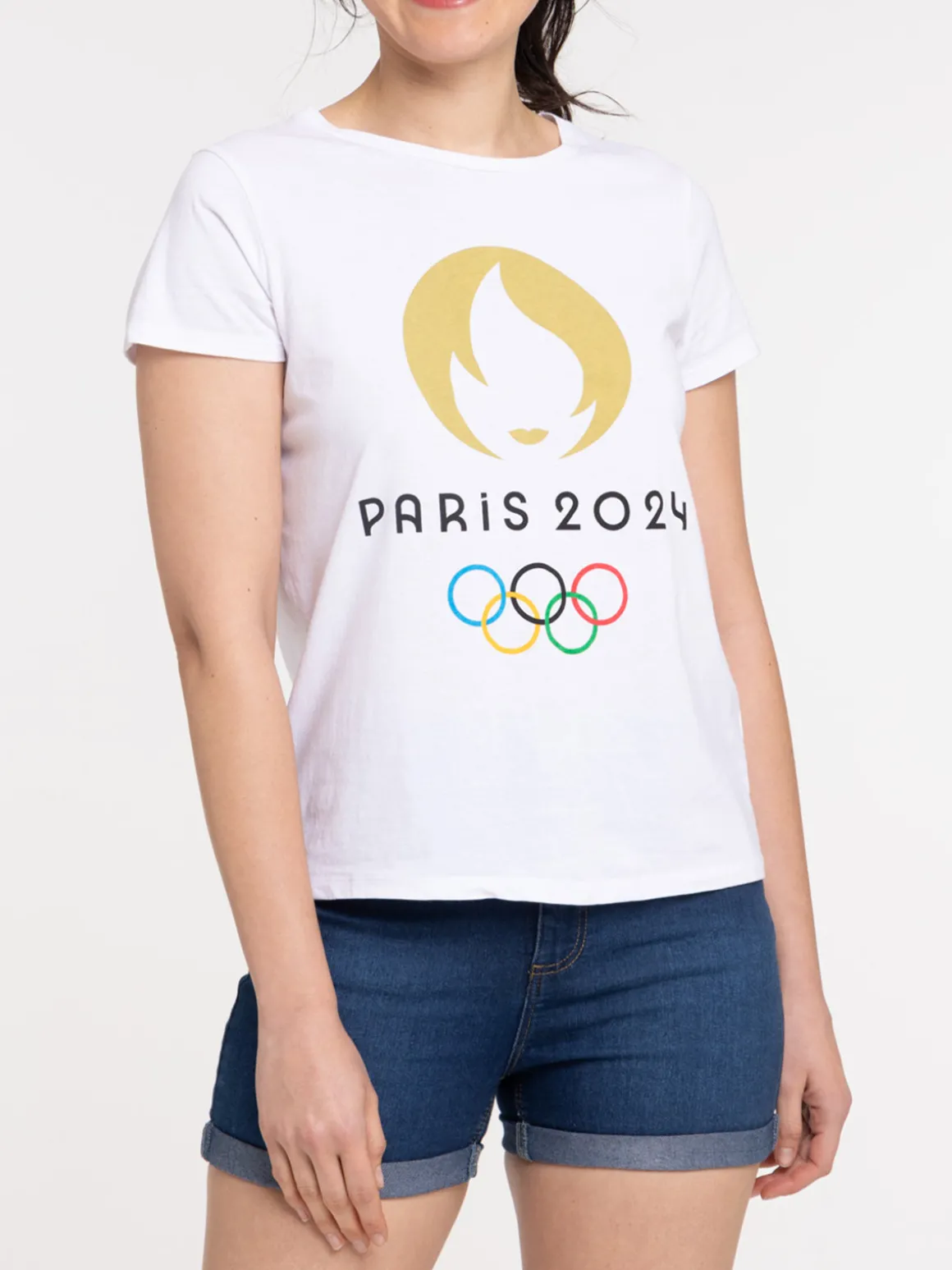 Tee-shirt femme JO Paris 2024
