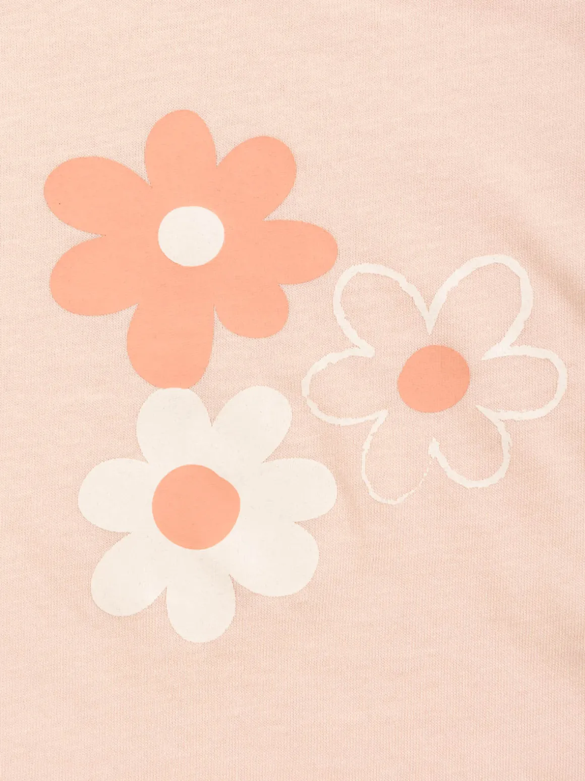 Tee-shirt fleurs fille (3-36M)