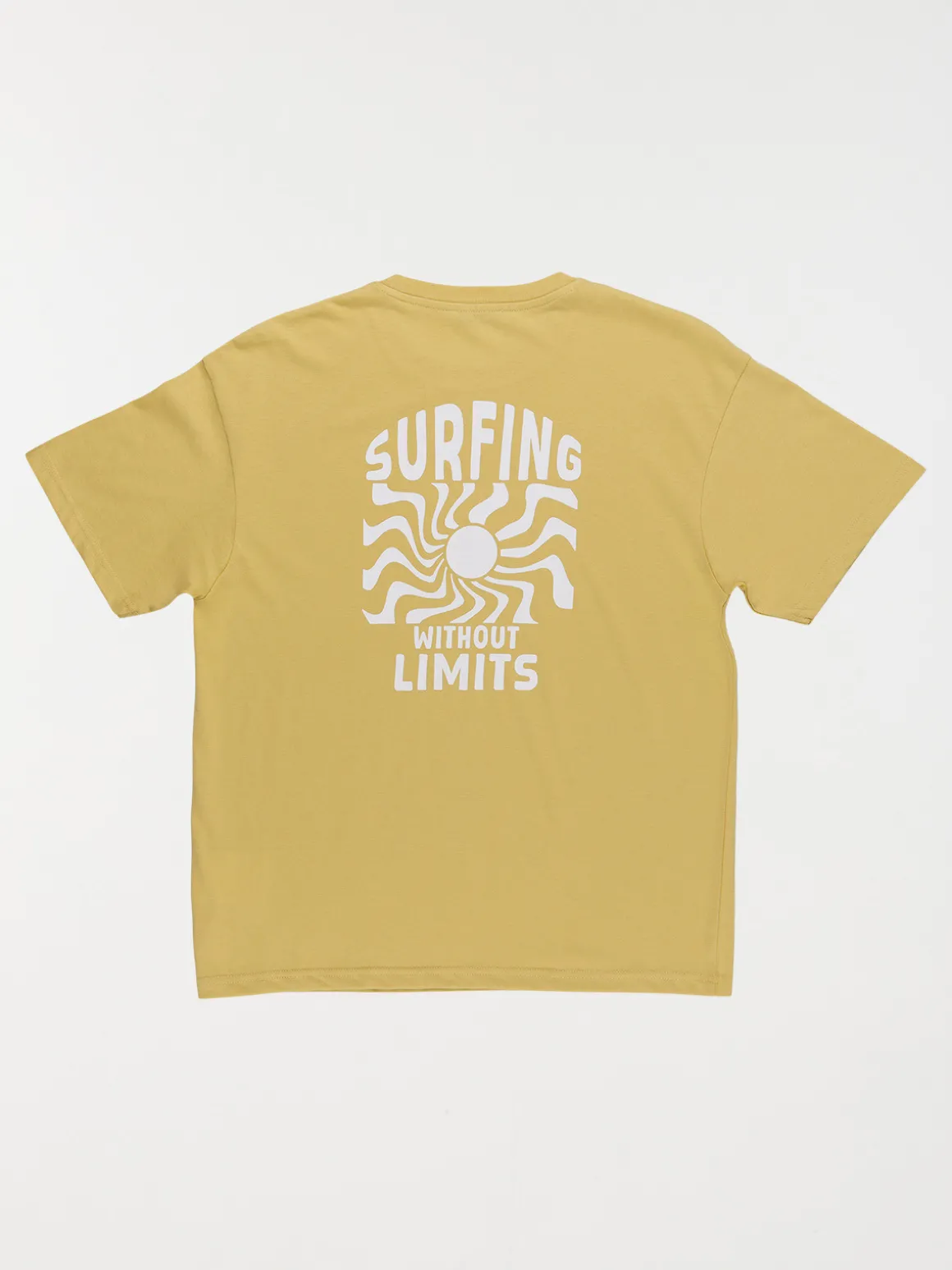 Tee-shirt garçon jaune doux (XXS-M)