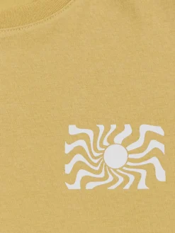 Tee-shirt garçon jaune doux (XXS-M)