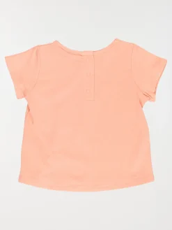 Tee-shirt girafes fille (3-36M)