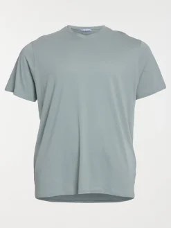 Tee-shirt grande taille col V homme