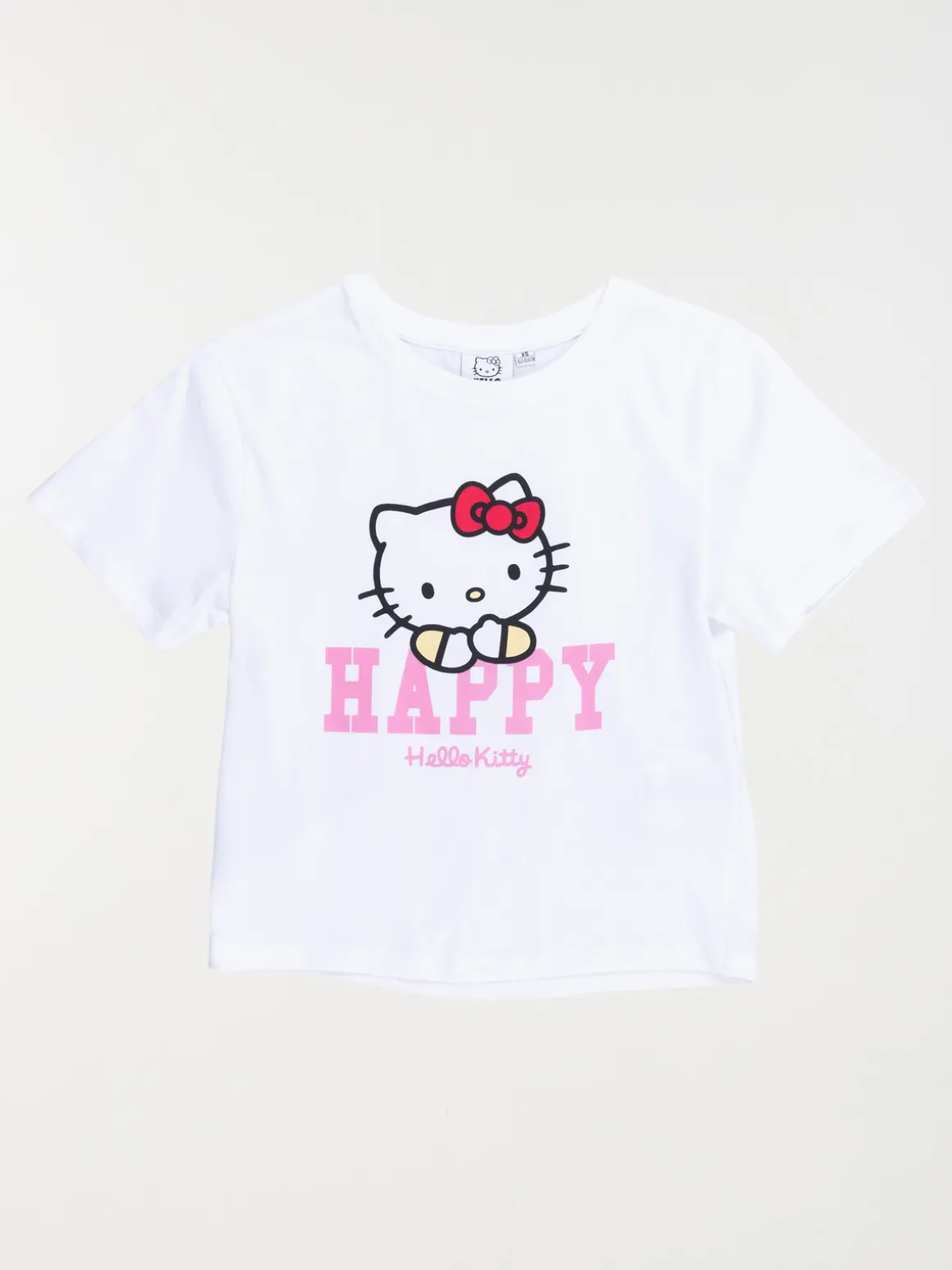 Tee-shirt Hello Kitty fille (XXS-M)