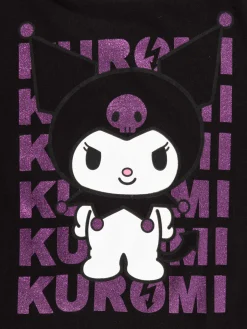 Tee-shirt Kuromi fille noir (XXS-M)