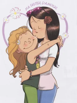 Tee-shirt Les Sisters fille (8-12A)