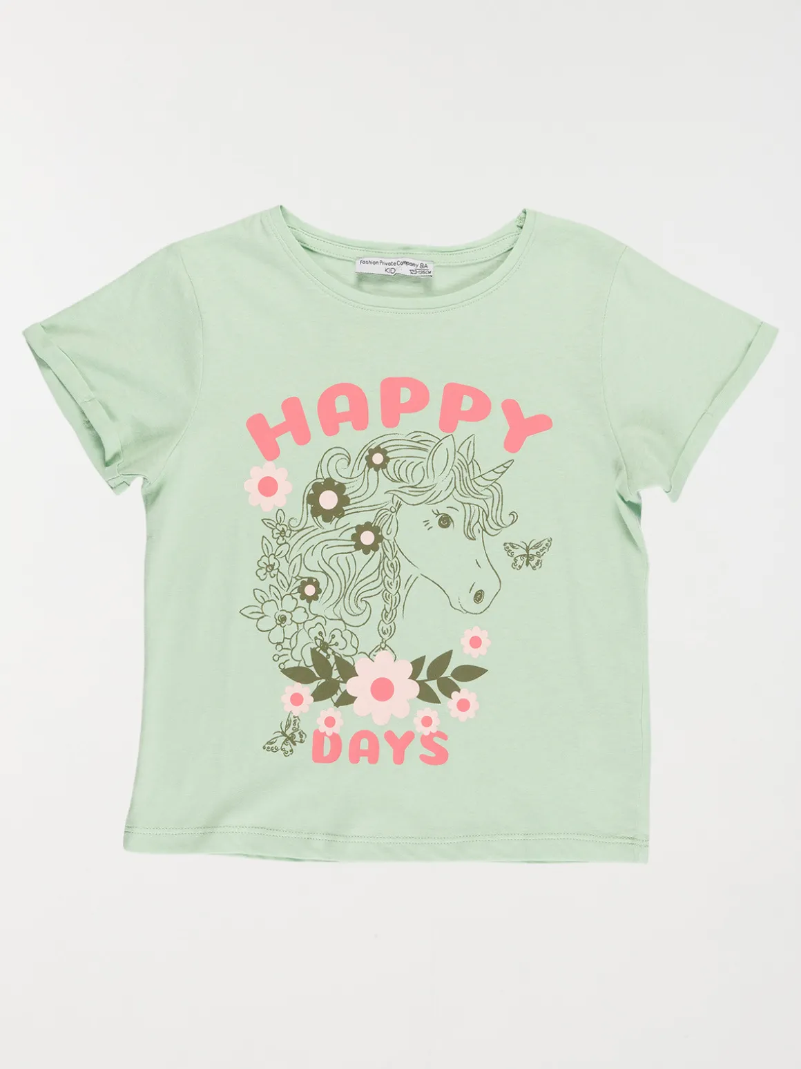 Tee-shirt licorne fille (3-12A)