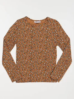 Tee-shirt léopard fille (3-12A)