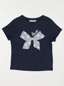Tee-shirt love noeud fille (3-12A)