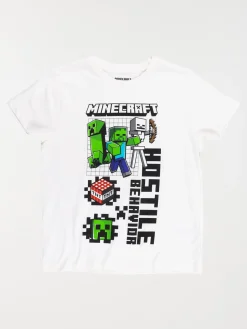 Tee-shirt Minecraft garçon écru (5-12A)