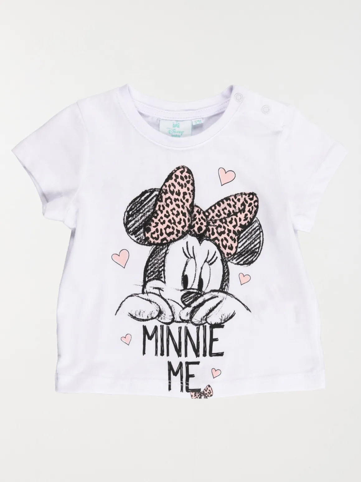 Tee-shirt Minnie me fille (3-24M)