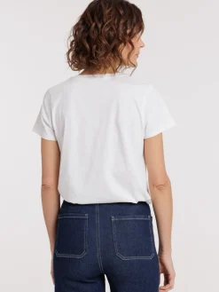 Tee-shirt motif cerise femme