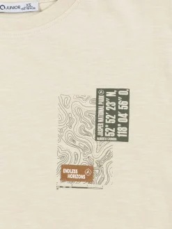 Tee-shirt motif dos garçon (XXS-M)