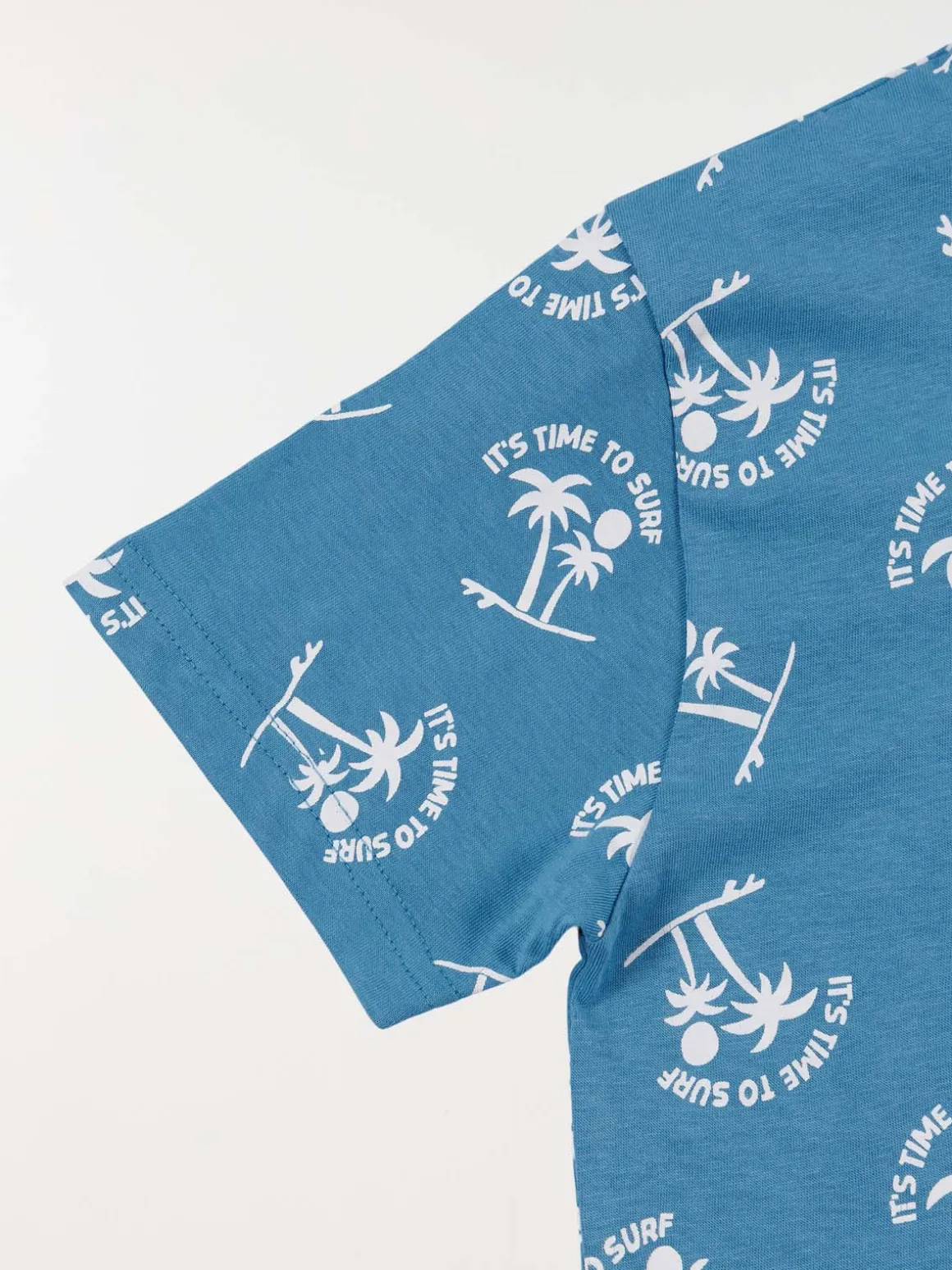 Tee-shirt motif palmier garçon (3-12A)