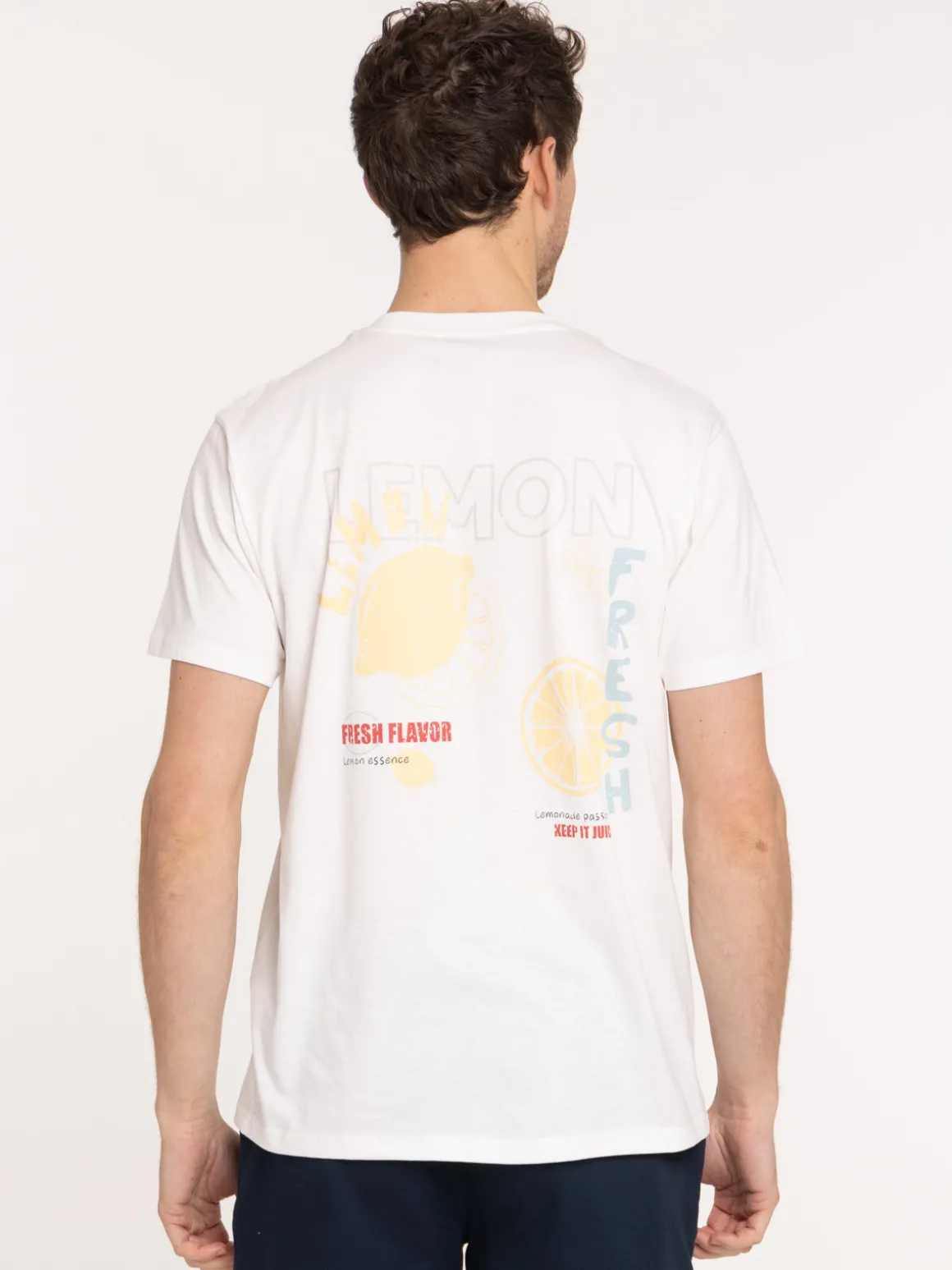 Tee-shirt motifs citrons homme