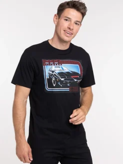 Tee-shirt noir Kitt K2000 homme