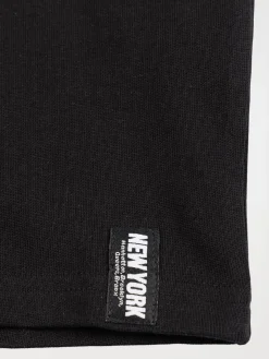 Tee-shirt noir New-York garçon (XXS-M)