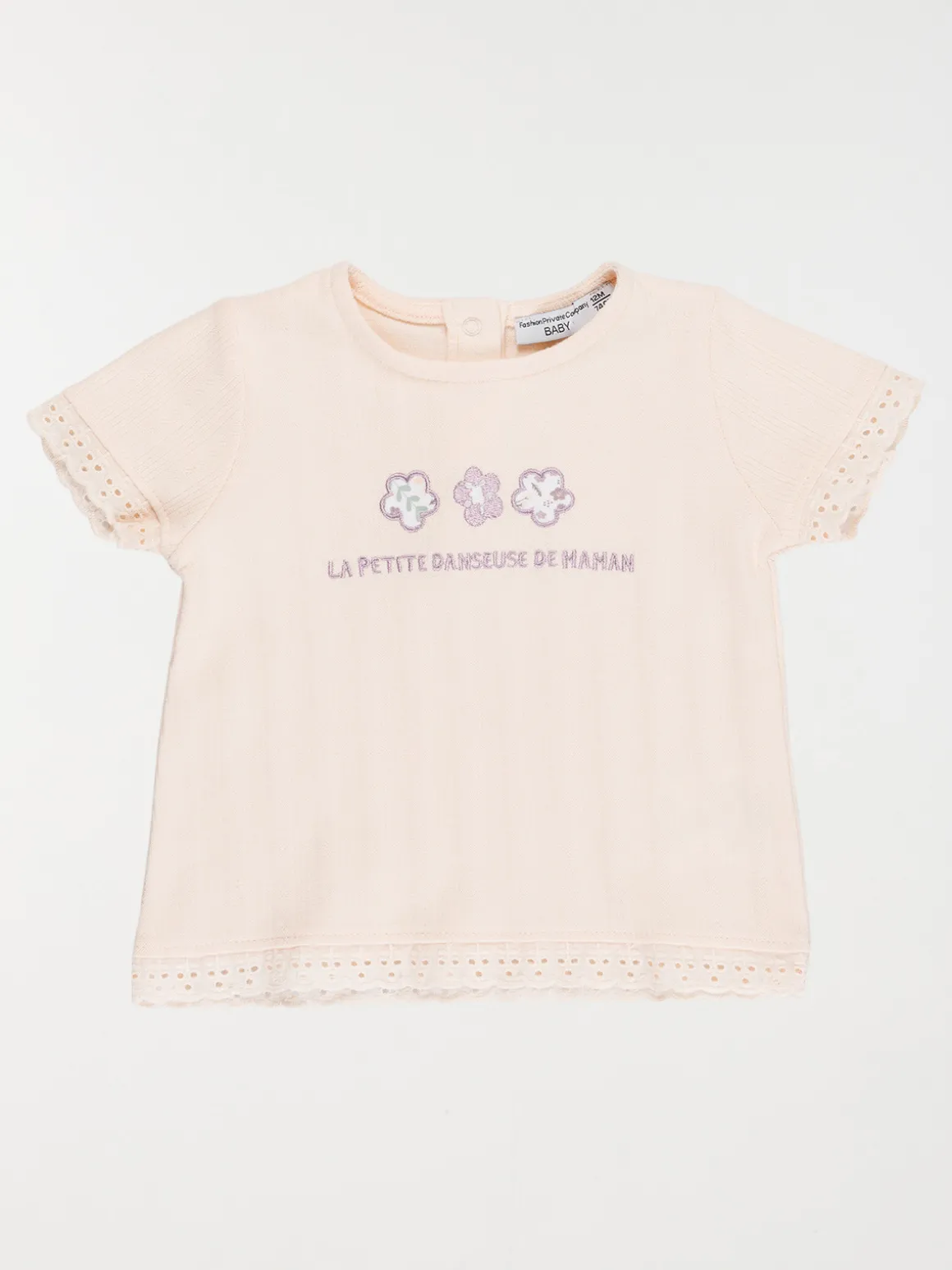 Tee-shirt petite danseuse fille (3-36M)