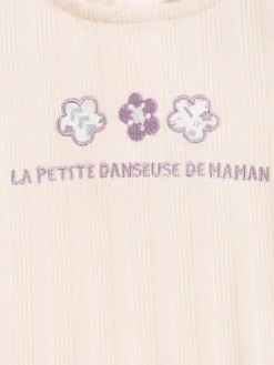 Tee-shirt petite danseuse fille (3-36M)