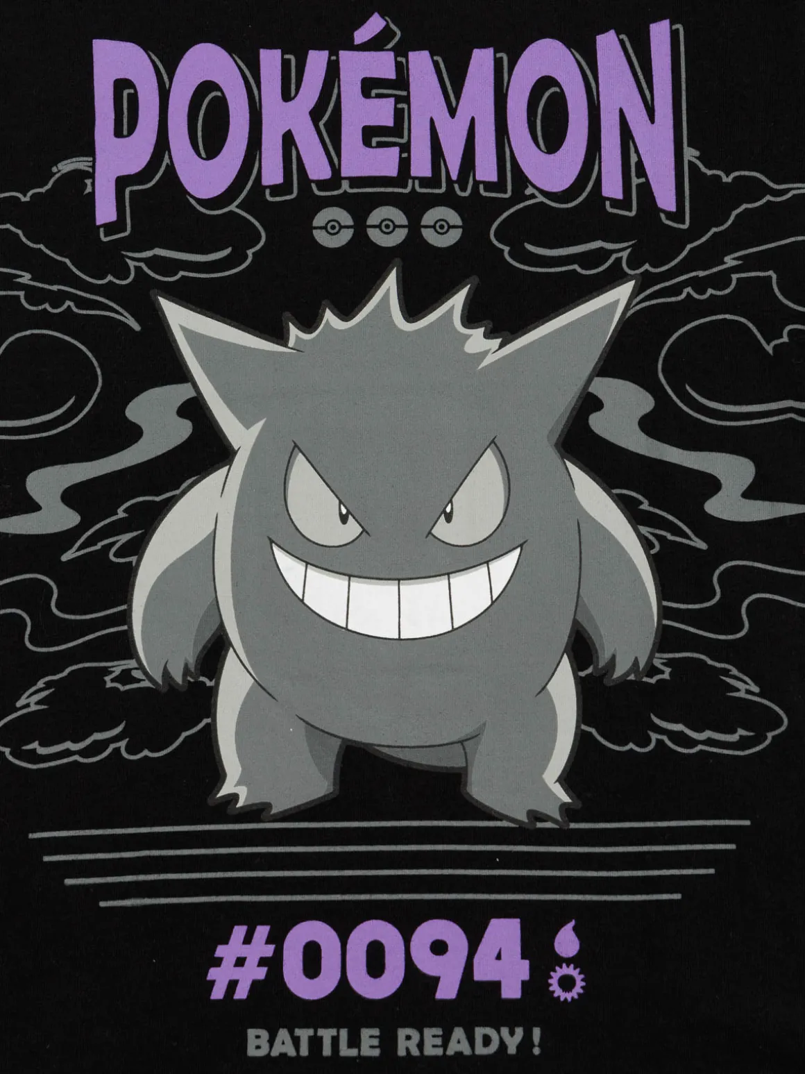 Tee-shirt Pokémon garçon noir (3-12A)