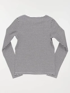Tee-shirt rayé côtelé fille (XXS-M)