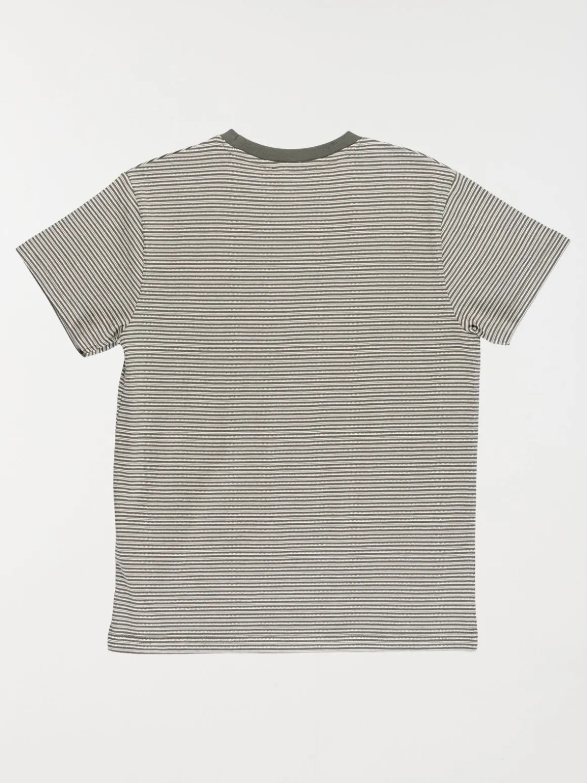 Tee-shirt rayé kaki garçon (XXS-M)