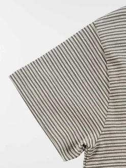 Tee-shirt rayé kaki garçon (XXS-M)